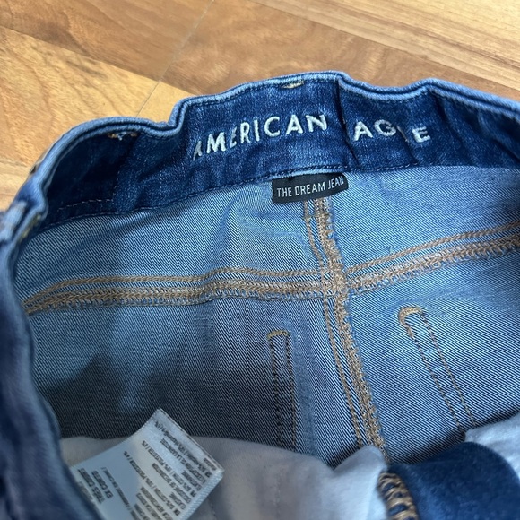 American Eagle Women's Distressed Blue Jeans 0 XSHORT - Picture 3 of 5